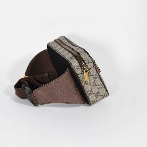 Gucci GG Supreme Ophidia Belt Bag with Adjustable Strap Classic Web Stripe - Picture 5 of 13